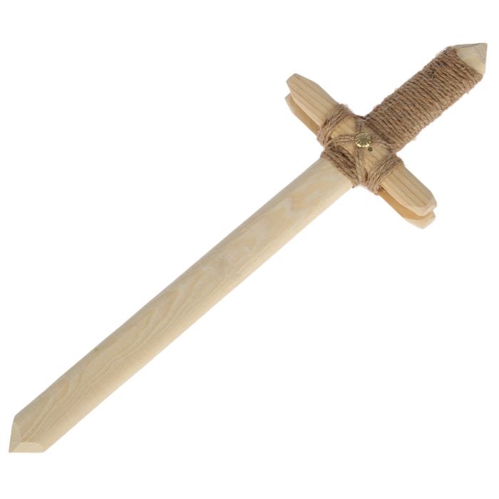 Сувенир деревянный "Меч рыцаря", 40 х 3,5 см, массив сосны