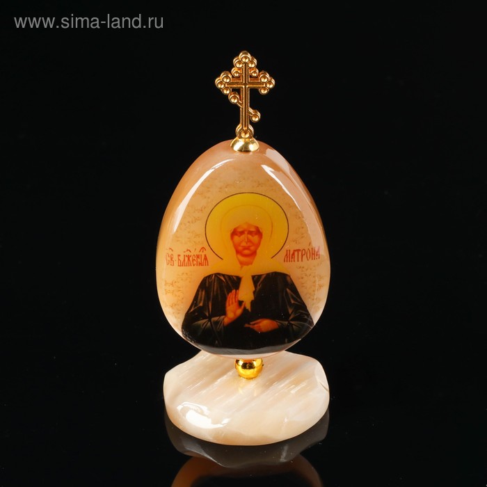 Яйцо «Святая Матрона», на подставке neobrand сувенир яйцо на подставке икона матрона московская