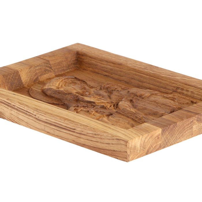 Резная икона Божией Матери "Неувядаемый Цвет"