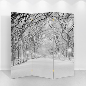 Ширма "Зимний парк", 160 × 150 см от Сима-ленд