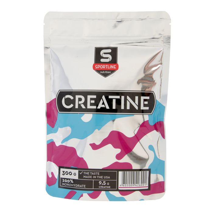 Креатина моногидрат SportLine Creatine Monohydrate Bag, спортивное питание, 300 г