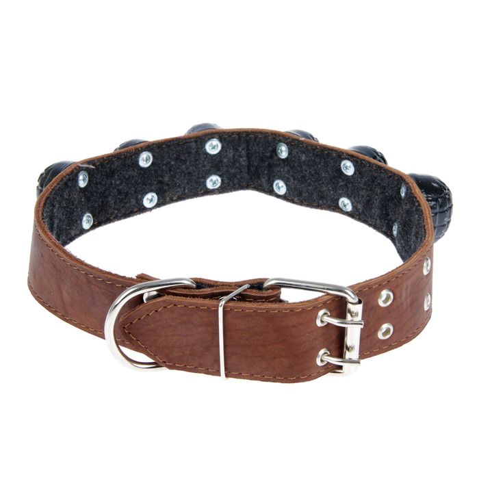 Ошейник с утяжелителем "Лимонка" Зооник, 80 х 4,5 см