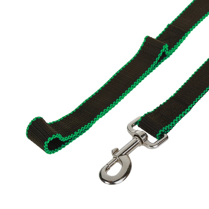 Поводок капроновый Зооник, 2 м х 2,5 см, микс цветов