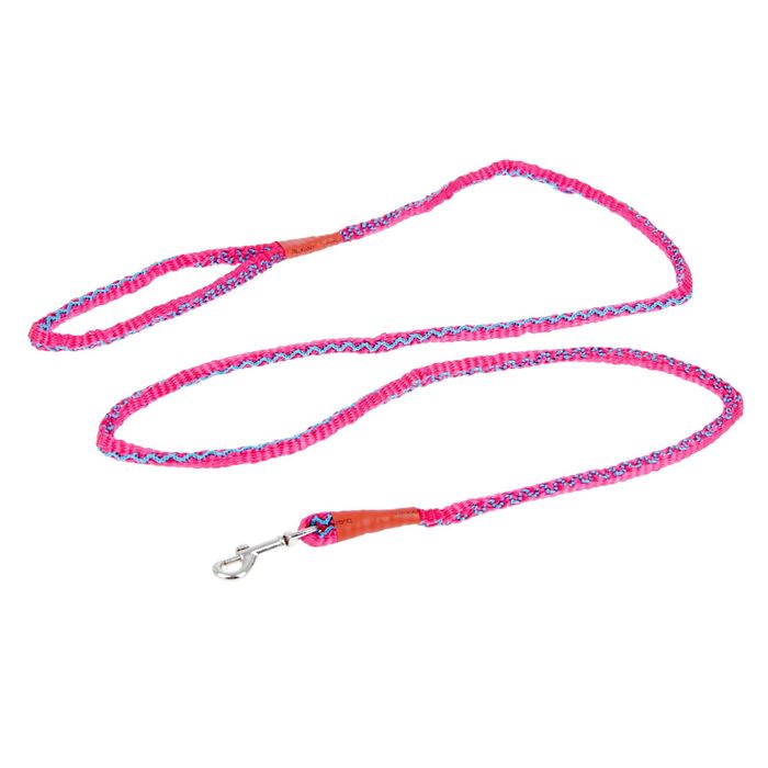 Поводок капроновый круглый Зооник, 1,5 м х 0,6 см, микс цветов