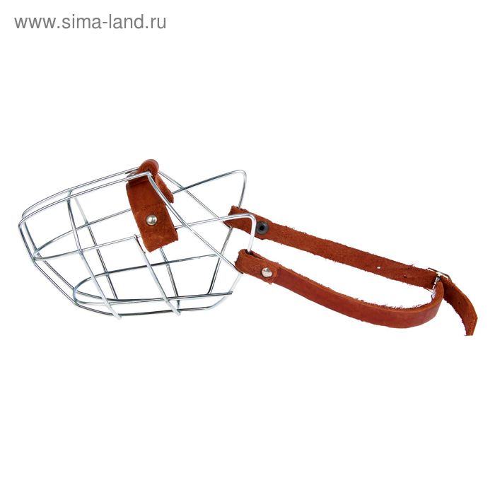 

Намордник металлический Зооник №1 (спаниель, сеттер), ДС 10 см, ОМ 30 см, микс