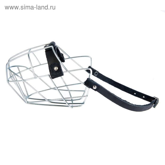 

Намордник металлический Зооник №4/2 (овчарка), ДС 11 см, ОМ 36 см, микс