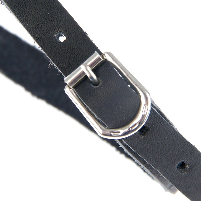 Намордник металлический «Зооник» №5 (немецкая овчарка, терьер), длина по носу 12 см, обхват морды 38 см