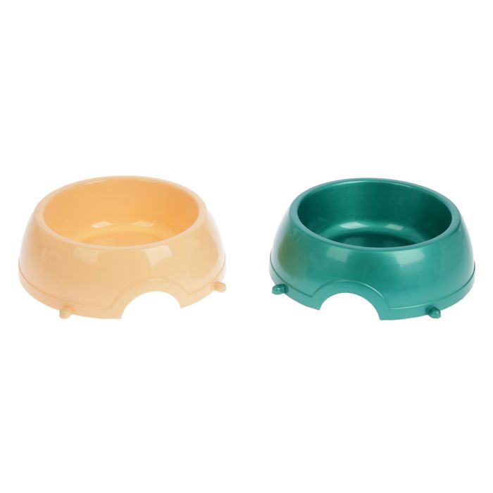 Миска Зооник, 650 мл микс цветов