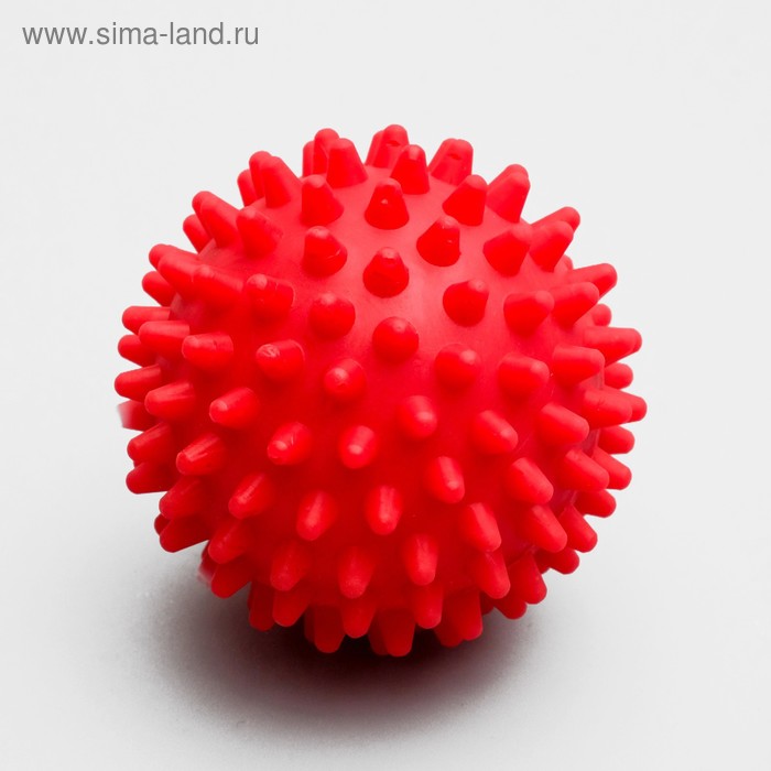 фото Игрушка "мяч для массажа" №1, полый, 5,5 см, микс зооник
