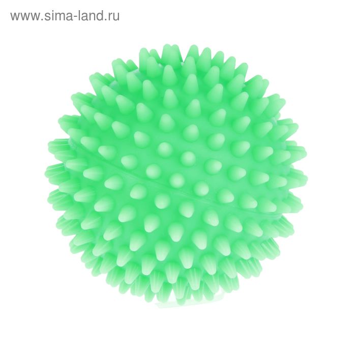 Игрушка Мяч массажный Зооник, №4, 9,2 см микс цветов
