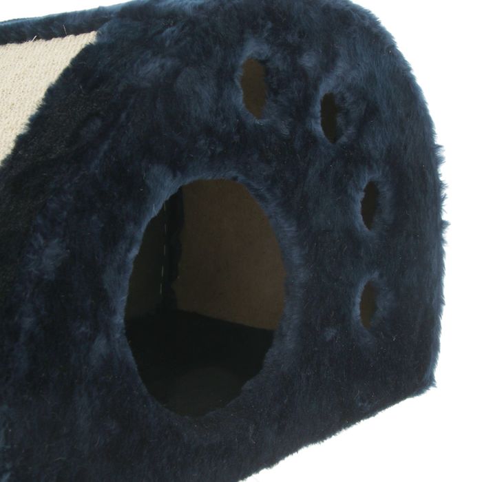 Дом для кошек "Ракушка" Зооник, 37 х 47 х 33 см микс цветов