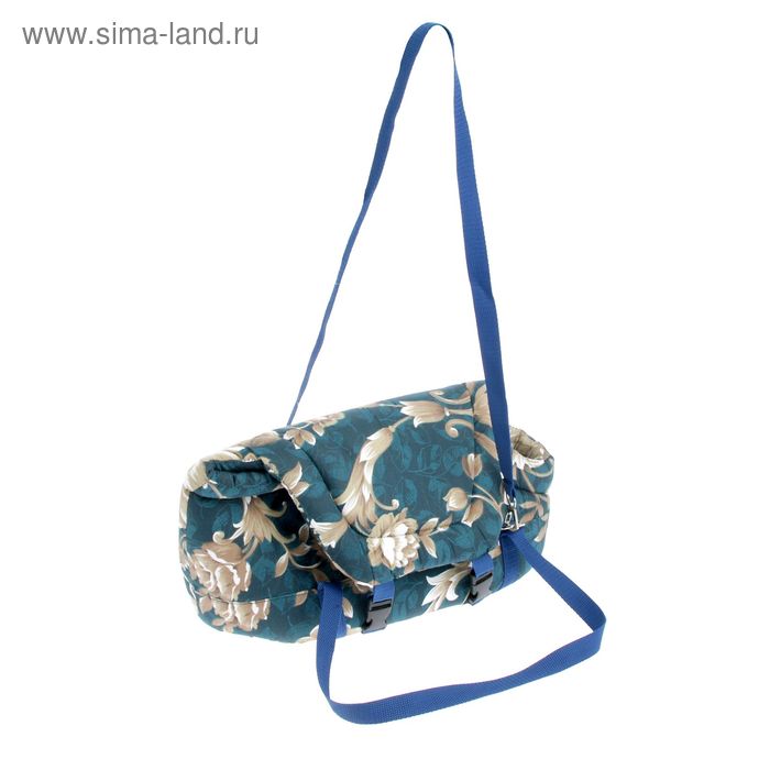 Сумка-переноска с клапаном Зооник, 34 х 16 х 23 см микс цветов пижон сумка переноска с принтом собачки 31 х 20 5 х 23 см микс цветов