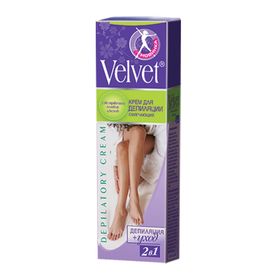 

Депилятор Velvet 2в1, смягчяющий, с экстрактом полевых цветов, 100 мл