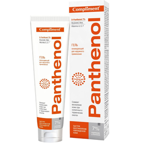 

Гель для наружного применения Compliment Panthenol «Охлаждающий», 75 мл