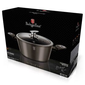 

Кастрюля с крышкой Carbon Metallic Line, 28 см