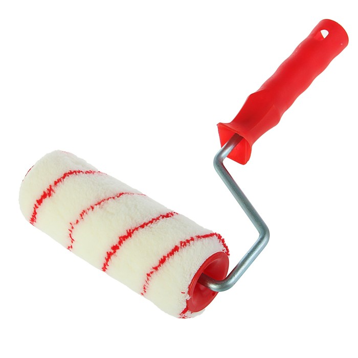 Валик "АКОР" Мастер, полиамид, 180 мм, ручка d=8 мм, D=48 мм, ворс 12 мм, для водных ЛКМ