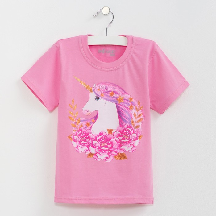 Футболка детская Collorista "Единорог" рост 98-104 см (30), 3-4 года