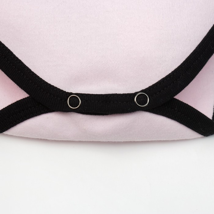 Боди детское "Маленькая леди", рост 74-80 см, 9-12 мес. (26 размер)