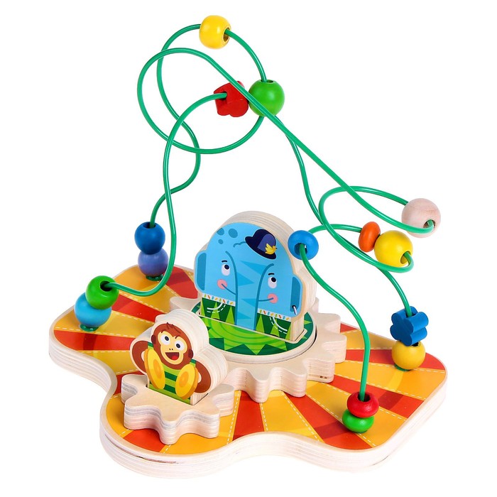 Серпантинка-лабиринт "Цирк", с сортером