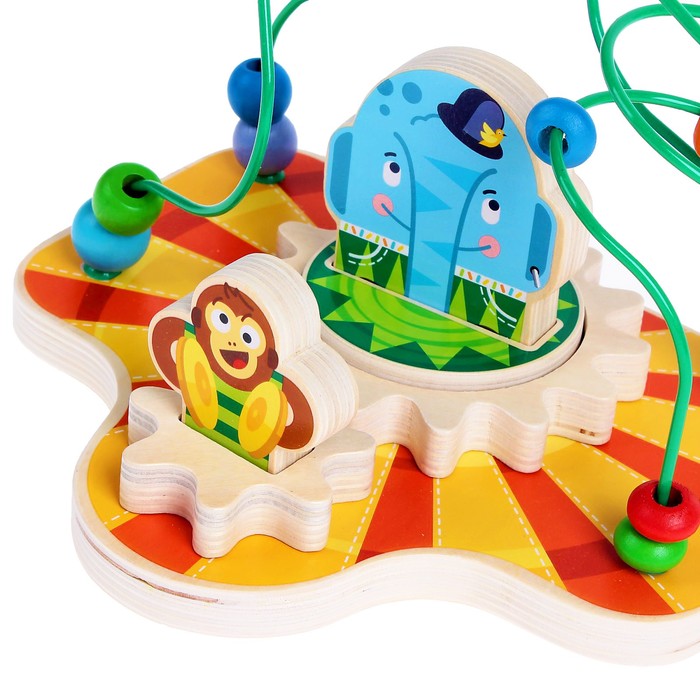 Серпантинка-лабиринт "Цирк", с сортером