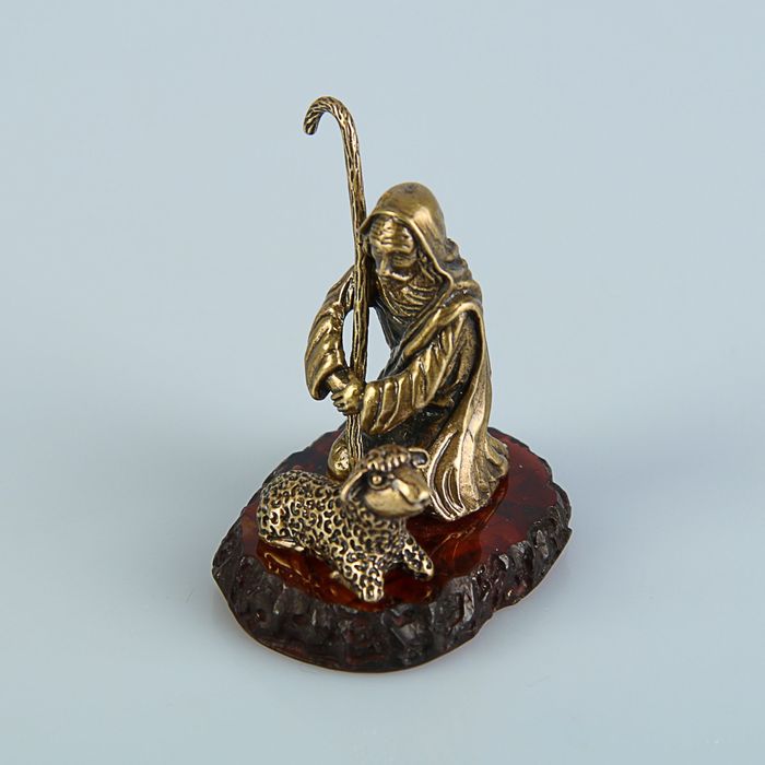 Сувенир "Мудрец и овечка"