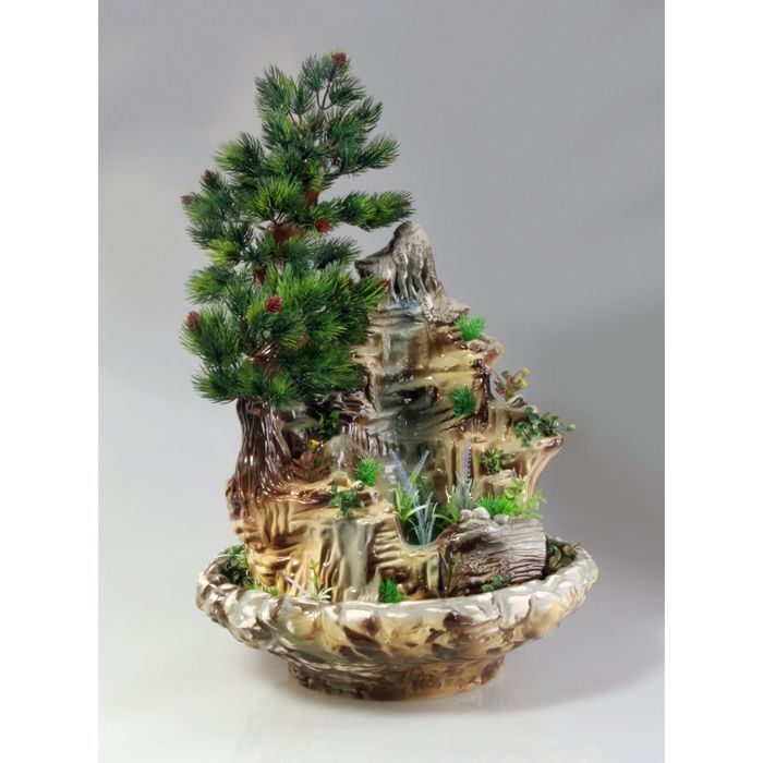 Фонтан "Мираж" с туманом и разноц.подсветкой 44*42*61 см