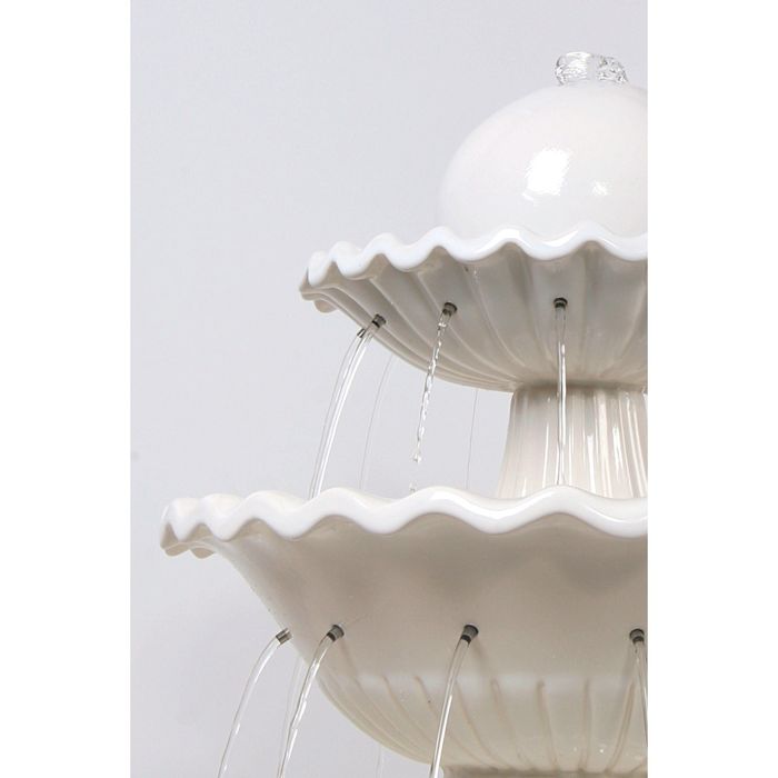 Фонтан напольный "Каскад" с туманом и разноц.подсветкой 48*48*105 см