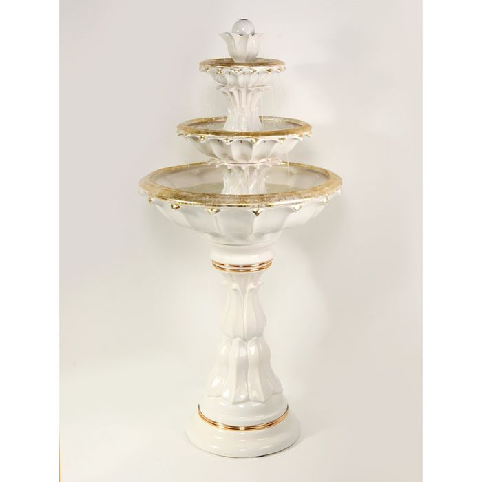 Фонтан напольный "Лотос" 72*72*155 см