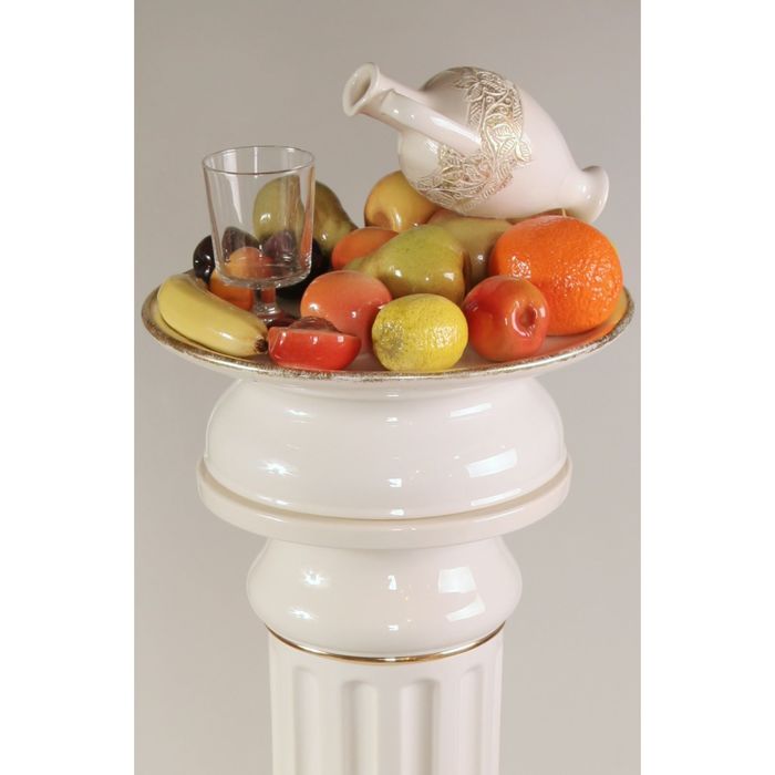 Фонтан напольный "Натюрморт" с разноц.подсветкой 35*35*111 см