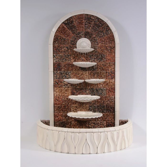 Фонтан пристенный "Царский жемчуг" 65*110*145 см