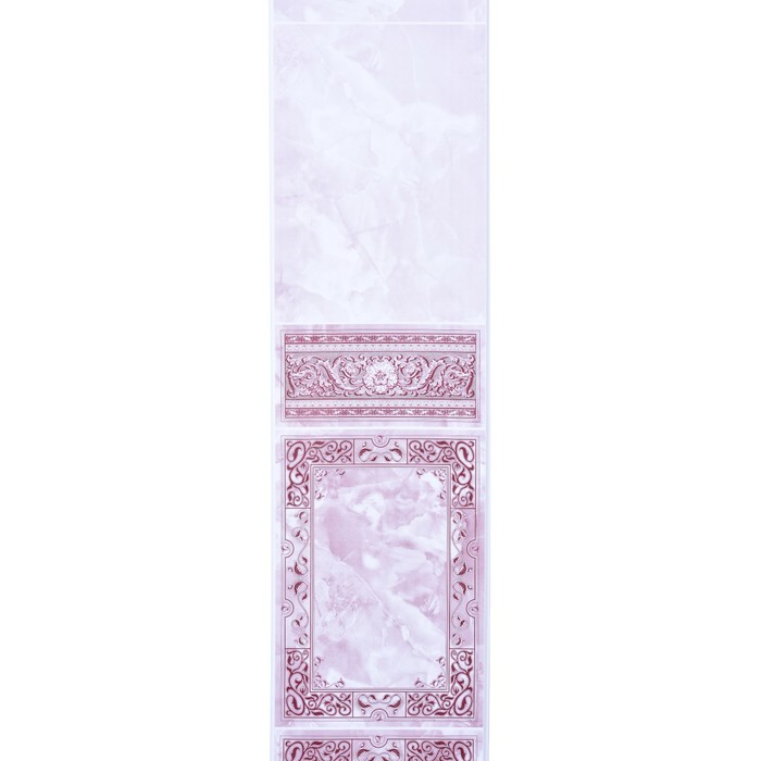 Панель ПВХ "Фриз" Барон 102 Бордо 2,7х0,25