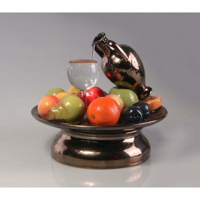 Фонтан "Натюрморт" с разноц.подсветкой 32*32*26 см