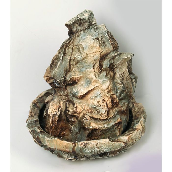 Фонтан "Саяны" с туманом и разноц.подсветкой 37*41*48 см