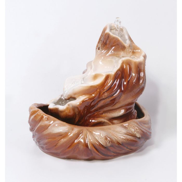 Фонтан "Синрей" с белой подсветкой 30*26*30 см