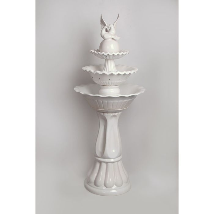 Фонтан напольный "Два голубя" 48*48*120 см