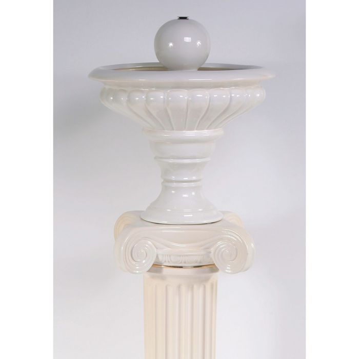 Фонтан напольный "Эллада" с туманом и разноц.подсветкой 48*48*137 см