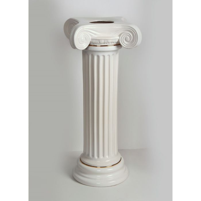 Колонна для фонтана «Акрополь» 22*22*91 см, белая