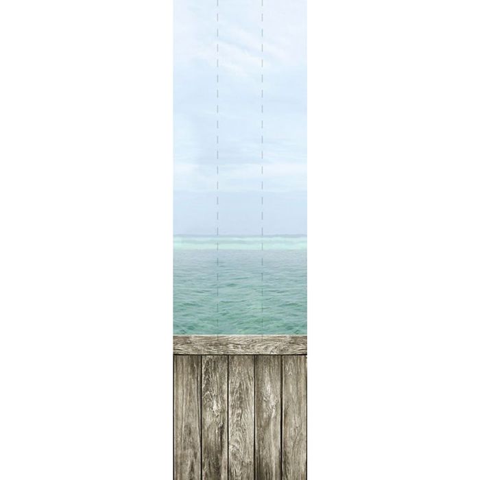 Панель ПВХ "Панорама Новита" Тайланд (Добор) 2,7х0,25