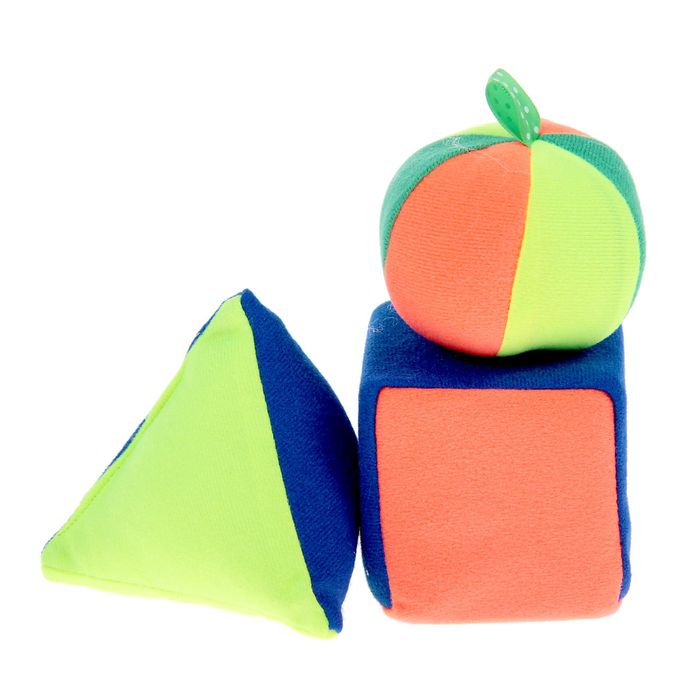 Игрушка мягконабивная "Занимательная геометрия"