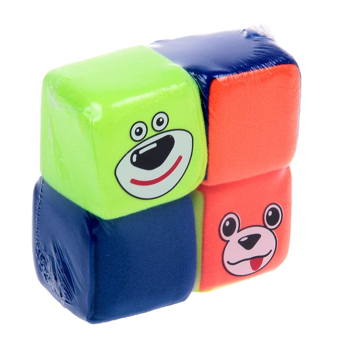 Набор кубиков мягконабивных"друзья"