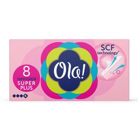 

Тампоны Ola! Tampons Super Plus, шелковистая поверхность, 8 шт.
