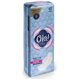 

Прокладки Ola! Wings Classic Singles Super, мягкая поверхность, 10 шт.