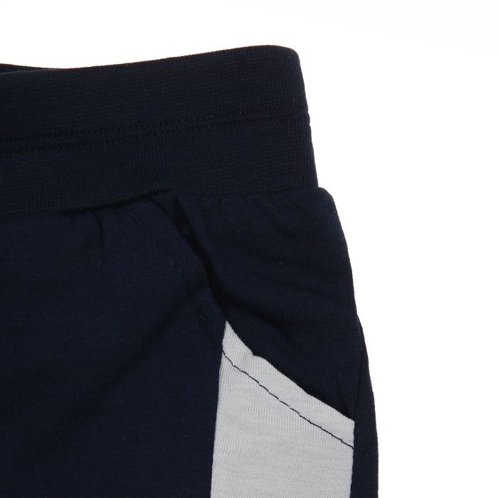 Шорты для мальчика, рост 98 см, цвет синий/серый Н652