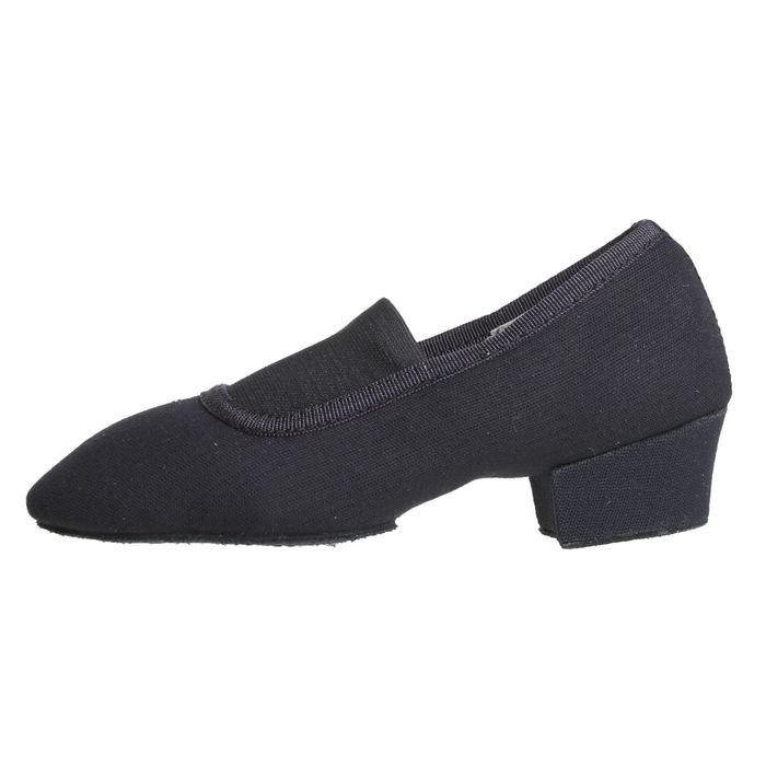 Туфли тренировочные, тканевые, модель №2, длина по стельке 20 см, цвет чёрный