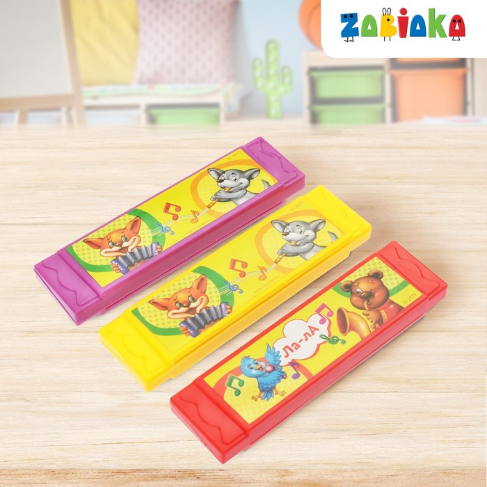 Гармошка губная, цвета МИКС