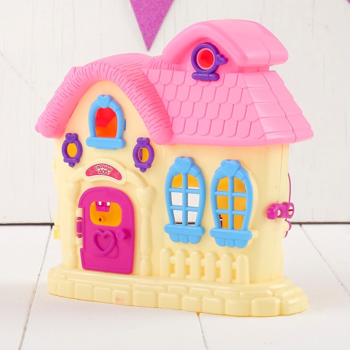 Дом для куклы "Милый домик-1" с аксессуарами