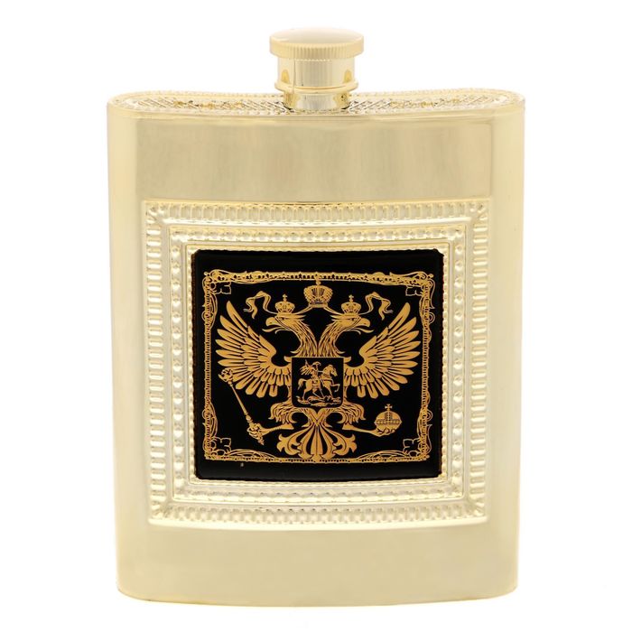 Набор подарочный "Россия", фляжка 240 мл, ручка