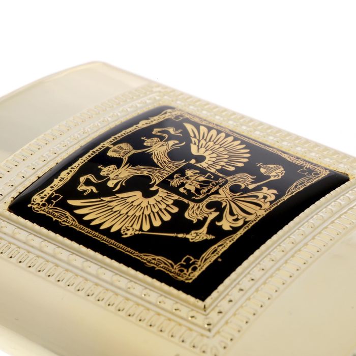 Набор подарочный "Россия", фляжка 240 мл, ручка