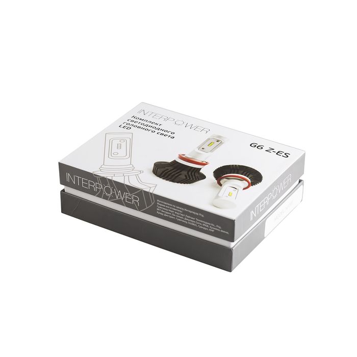 Комплект светодиодных ламп головного света Interpower, H7, 6G, Z-ES