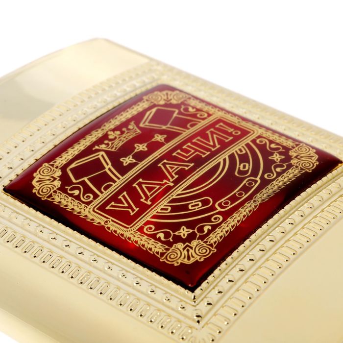 Набор подарочный "Удачи", фляжка 240 мл, ручка